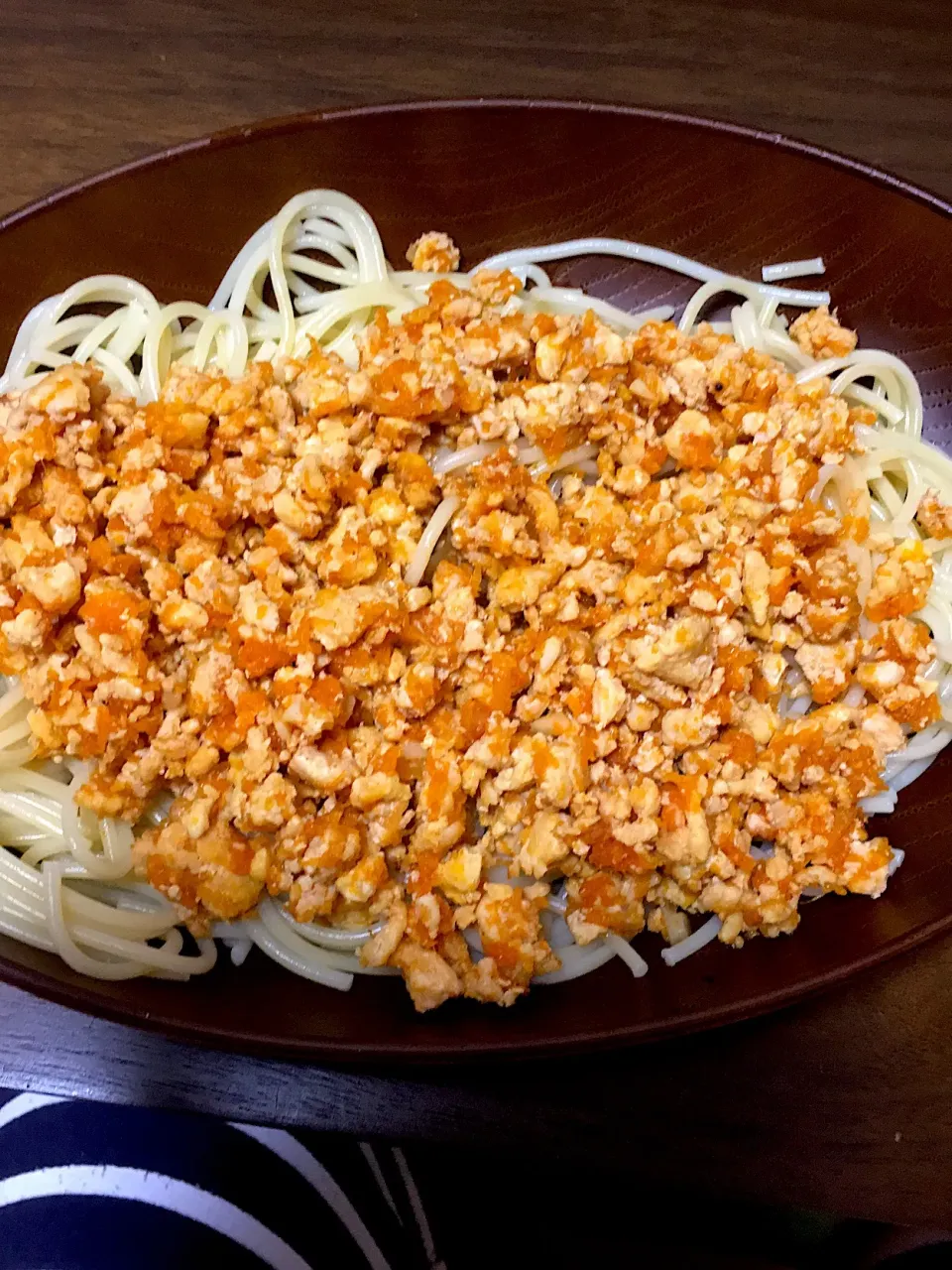 Snapdishの料理写真:ミートソースパスタ|satoshiさん