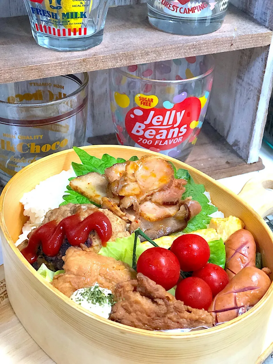 今日のパパ弁当🍱|三姉妹のママさん