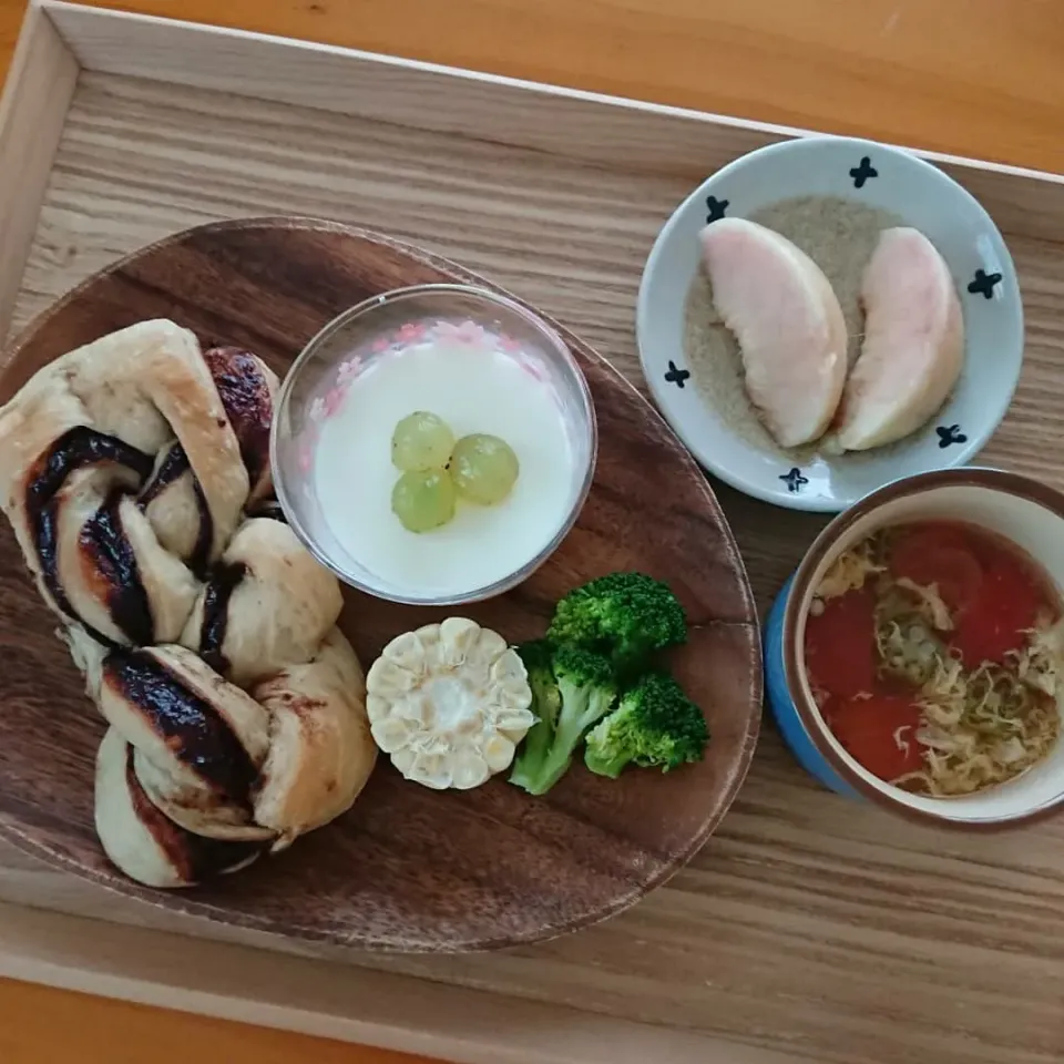 Snapdishの料理写真:朝食|まりさん