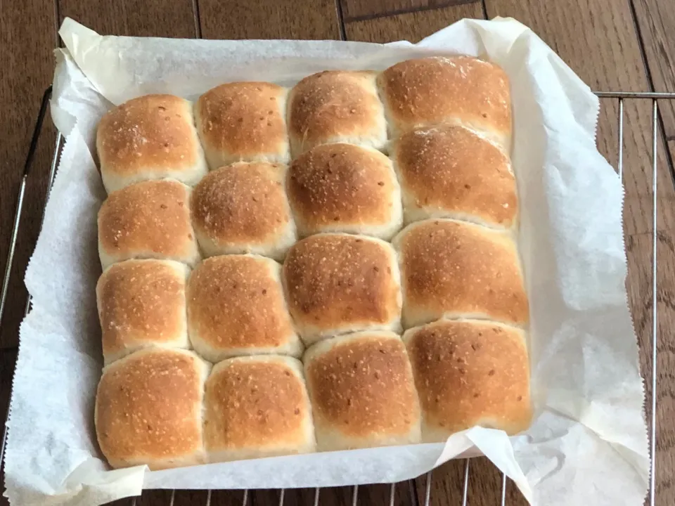 胡麻ちぎりパン|弁当 備忘録さん