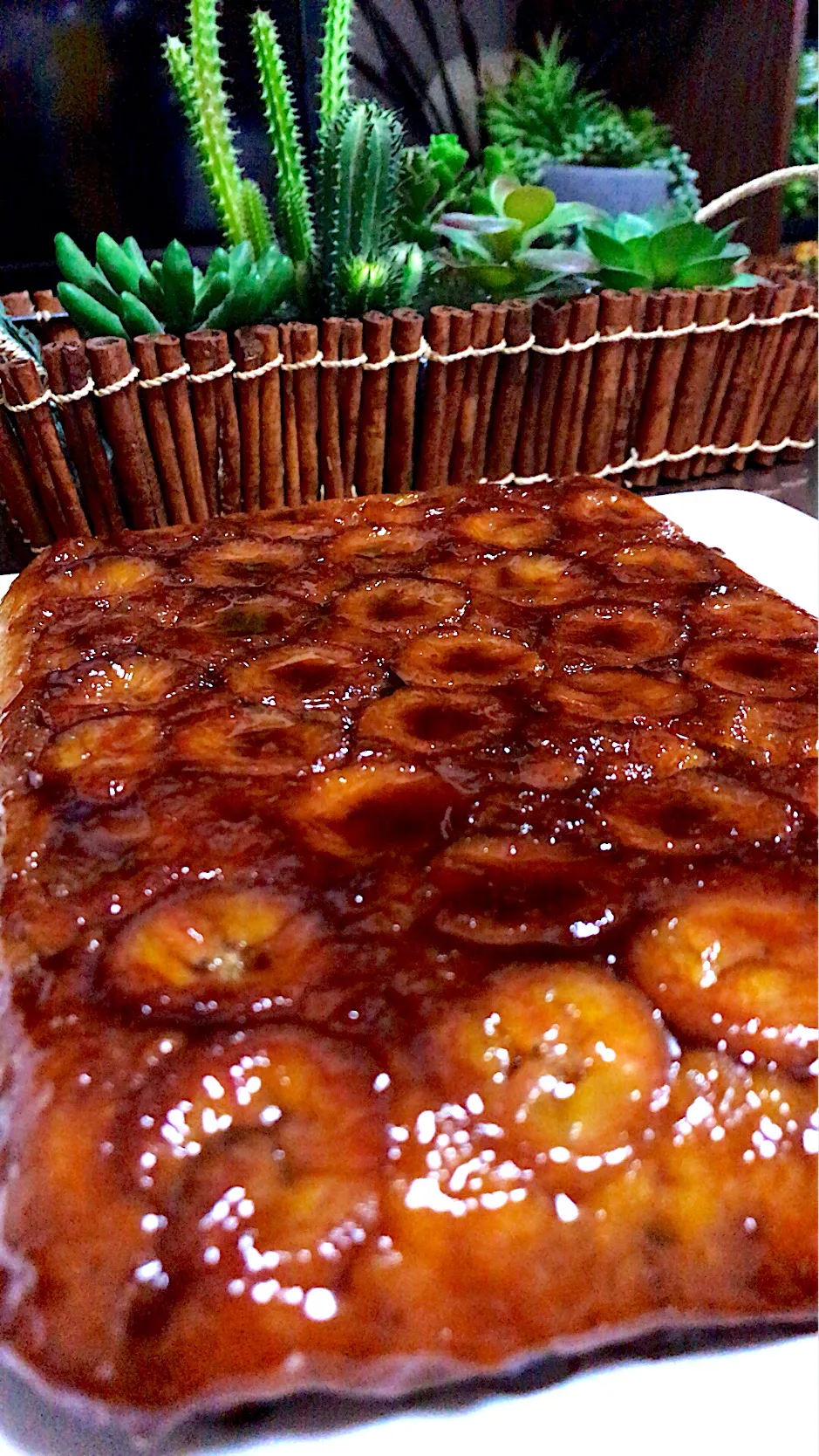 upside down banana cake|ailinwatanabe@ezweb.ne.jpさん