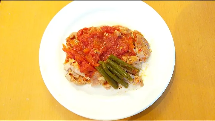 💕チキンのトマト煮♡炊飯器で時短💕|yuiママさん