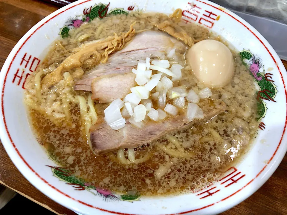 Snapdishの料理写真:煮干し背脂醤油味玉|T. Wonderさん