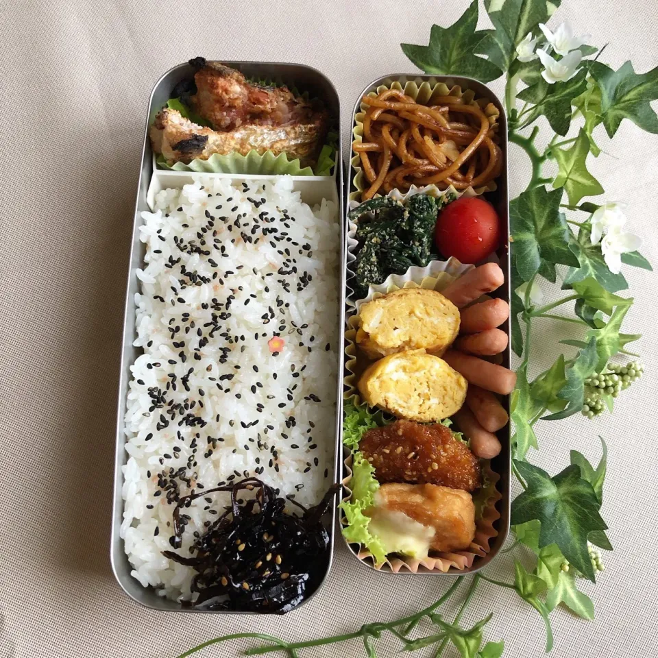 7/11❤︎旦那さんのお弁当❤︎ 💕
#今日のお弁当 #弁当 #お昼ごはん #旦那さん弁当 #ランチ|Makinsさん