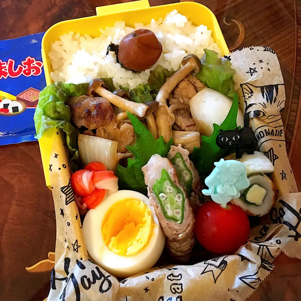 Snapdishの料理写真:#豚肉の中華炒め弁当|yakkoさん