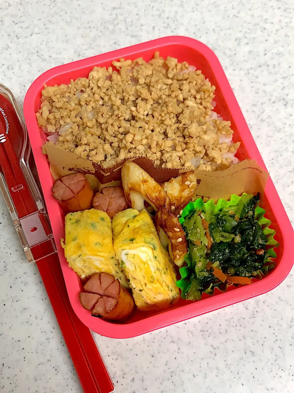 今日のお弁当 #女子高生のお弁当|料理嫌いなおかあさんさん