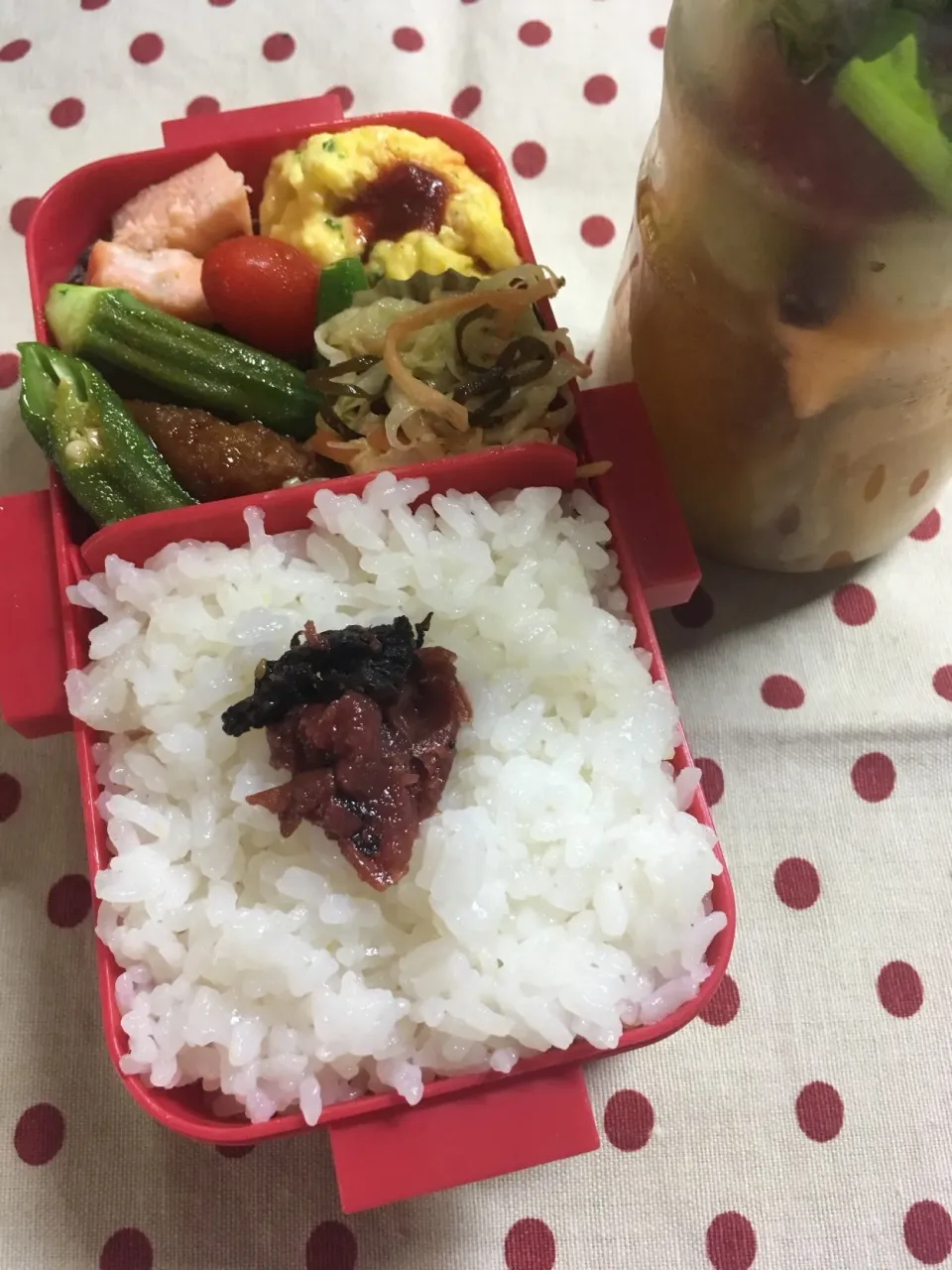 Snapdishの料理写真:7月10日 今日も雨模様弁当🍱|sakuramochiさん