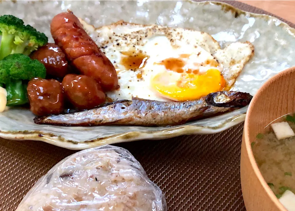 7/11 彼 朝ご飯|erkさん