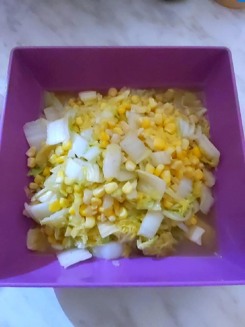 tumis sawi putih +jagung|ghe kitchenさん