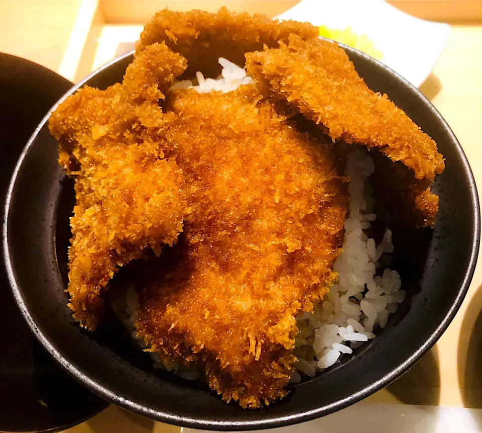 程よい厚みのタレカツ丼🍚|masacookさん