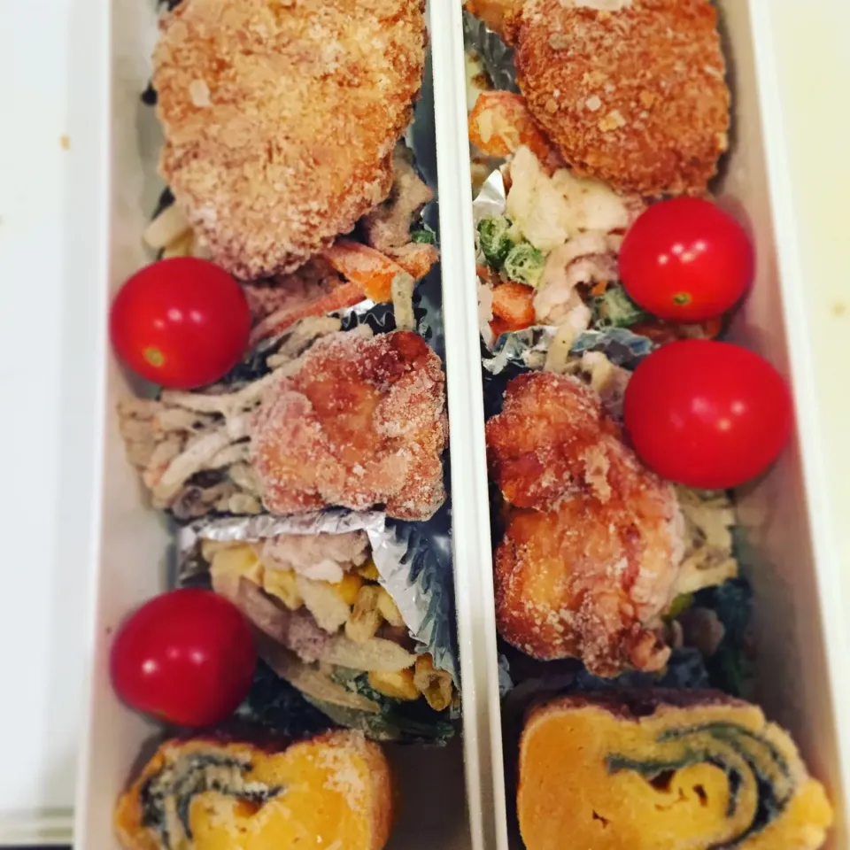 Snapdishの料理写真:今日のお弁当|kenji kojimaさん