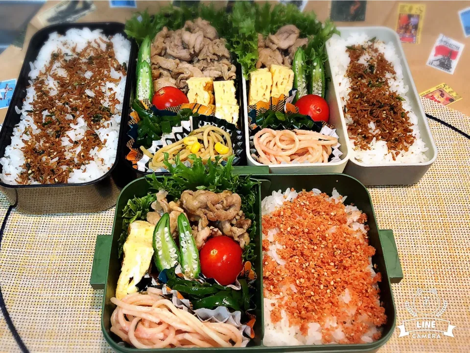 パパ&ママ&JKお弁当♪|ぺこぽこさん