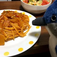 Snapdishの料理写真:アマトリチャーナ|kgtnさん