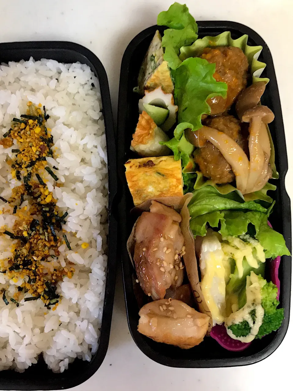 2019.7.11 中学男子のお弁当🍱|かおたまさん