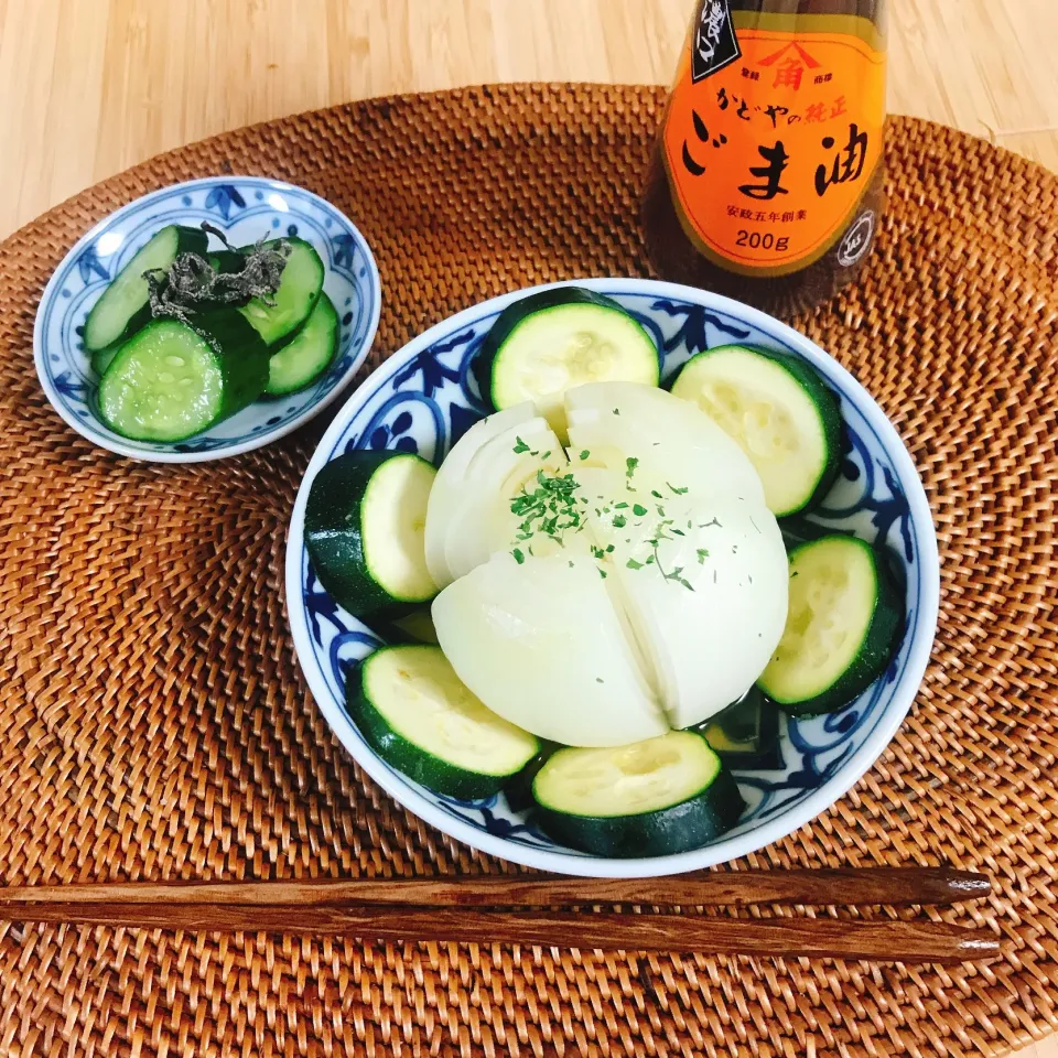 Snapdishの料理写真:まるごと玉ねぎの白だし|みにゃんさん