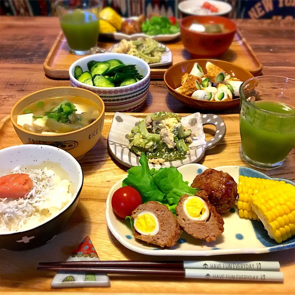 スコッチエッグ定食|ともみさん