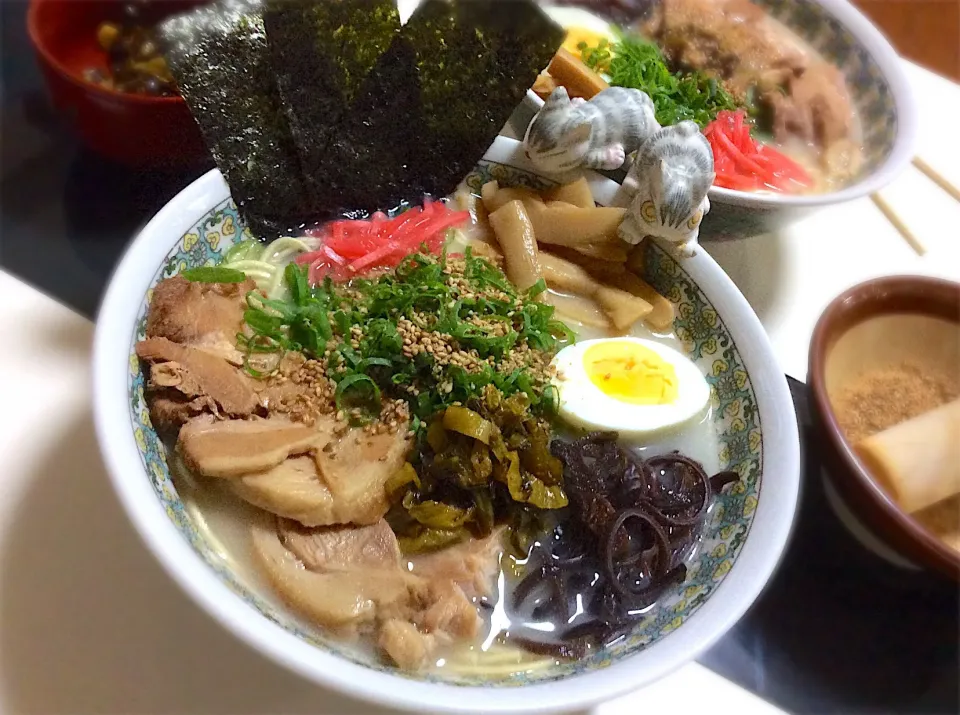 お家で作る 豚骨ラーメン バリカタ^_^|Takeshi  Nagakiさん