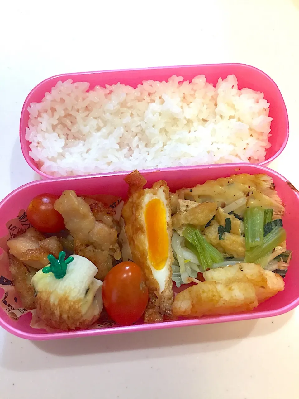 Snapdishの料理写真:★記念すべき500枚目！★今日のお弁当！|よくちゃんさん