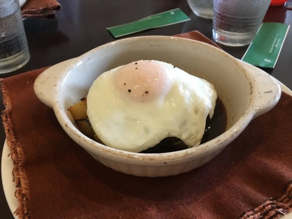 #ハンバーグ定食|畑田 成治さん