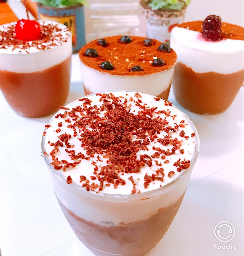 Snapdishの料理写真:✨Chocolate coffee mousse✨
 チョコレートコーヒー ムース|🌸Emery Mさん