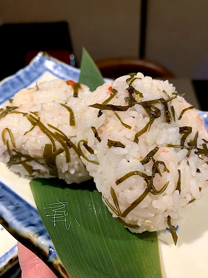 梅と昆布のおにぎり。2019.7。|FU-TEN 古原貴大さん