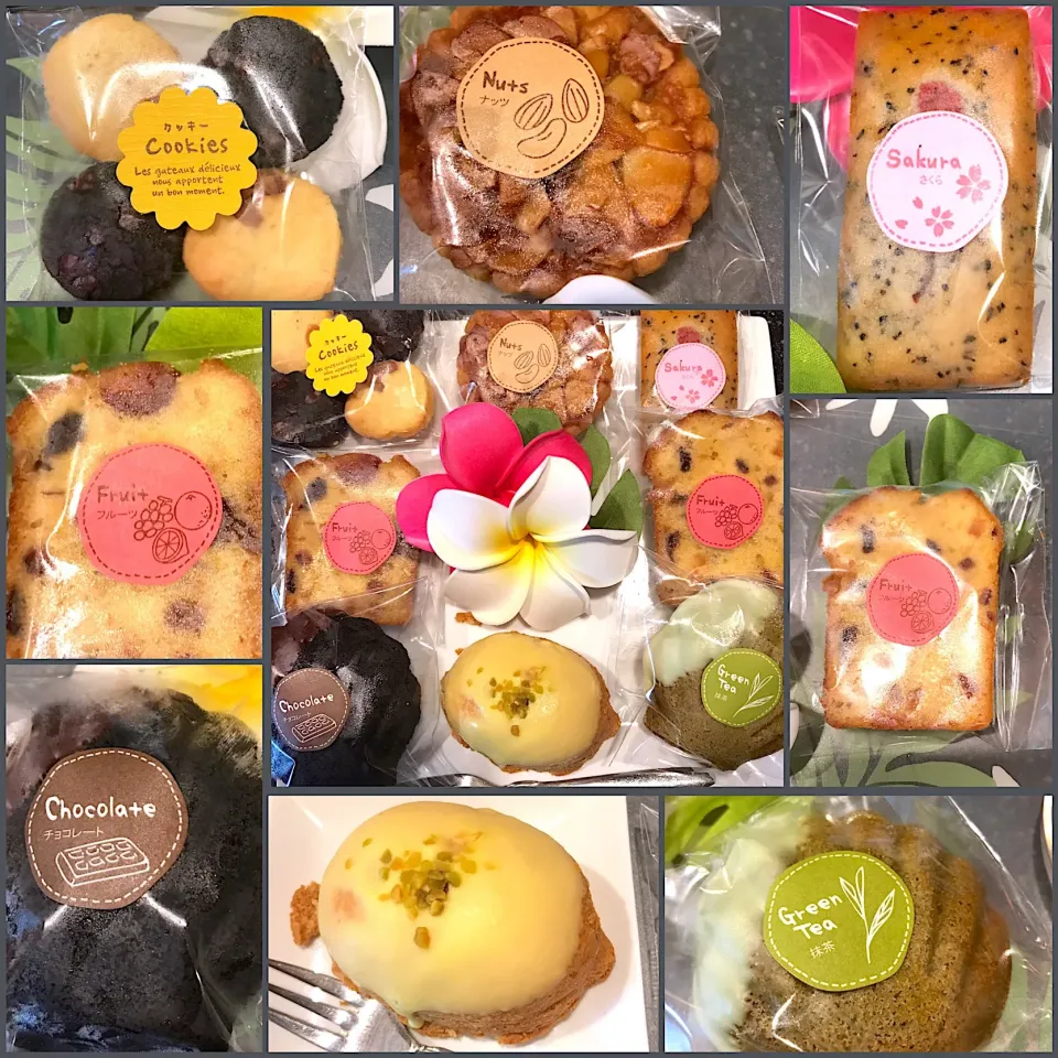 gontaさん  セレクトマドレーヌ、フィナンシェクッキー、フルーツケーキ🧁どれから食べようかな？💕💕💕|シュトママさん