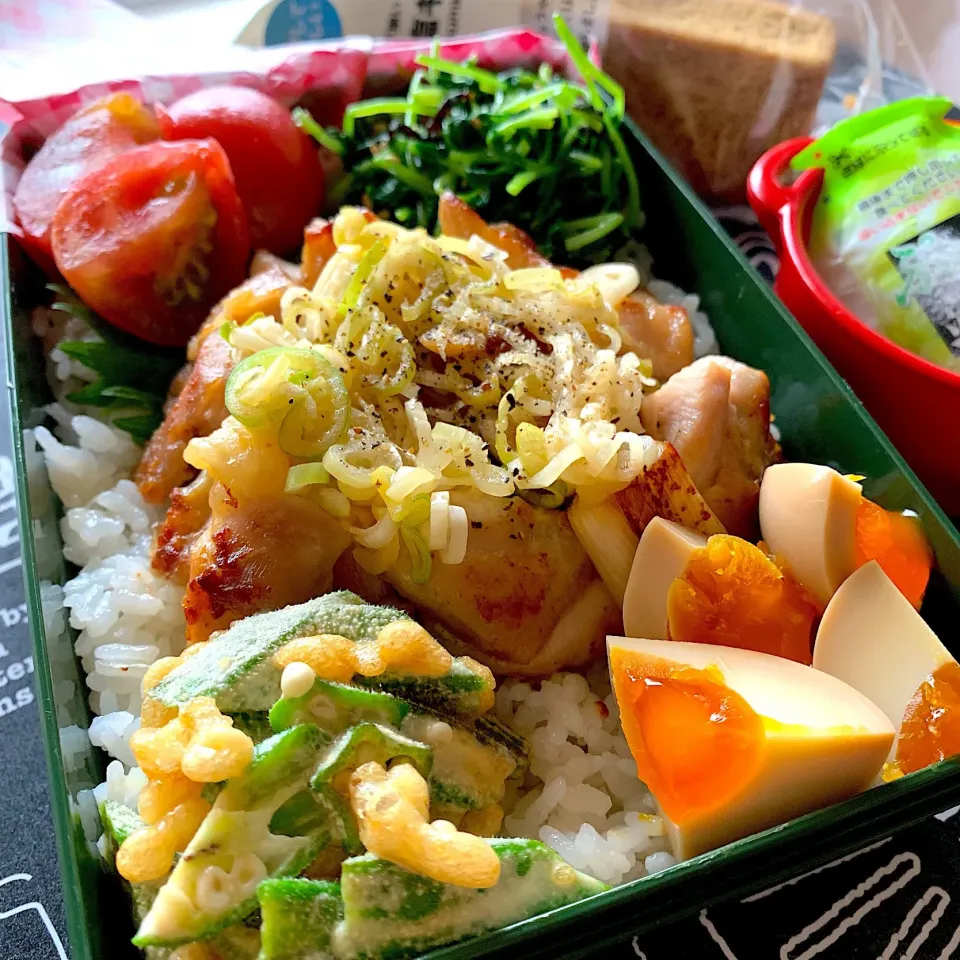 焼き鳥 
ネギ塩レモンだれ🍋弁当|てんさん