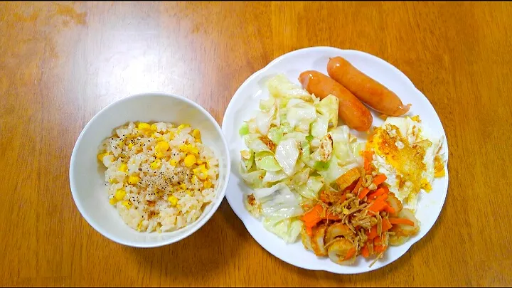 Snapdishの料理写真:７月５日　自分のおひる|いもこ。さん