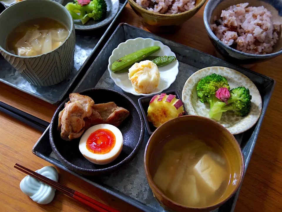 Snapdishの料理写真:和食朝ごはん。|@chieko_tanabe_さん