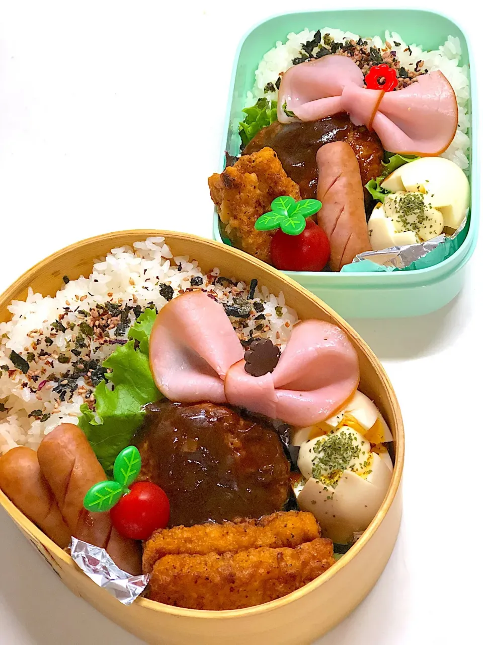 Snapdishの料理写真:今日の仕事組弁当🍱|三姉妹のママさん