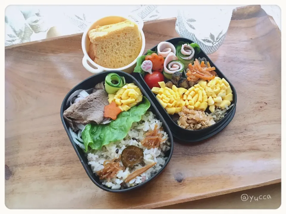 JK補習弁当✩.*˚2019.7.13(Sat.)|yucca@さん