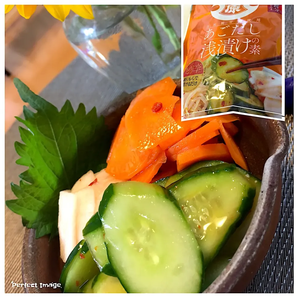 Snapdishの料理写真:yumiさんから頂いた！久原さんのピリ辛で❤|MOMO-chan☻さん