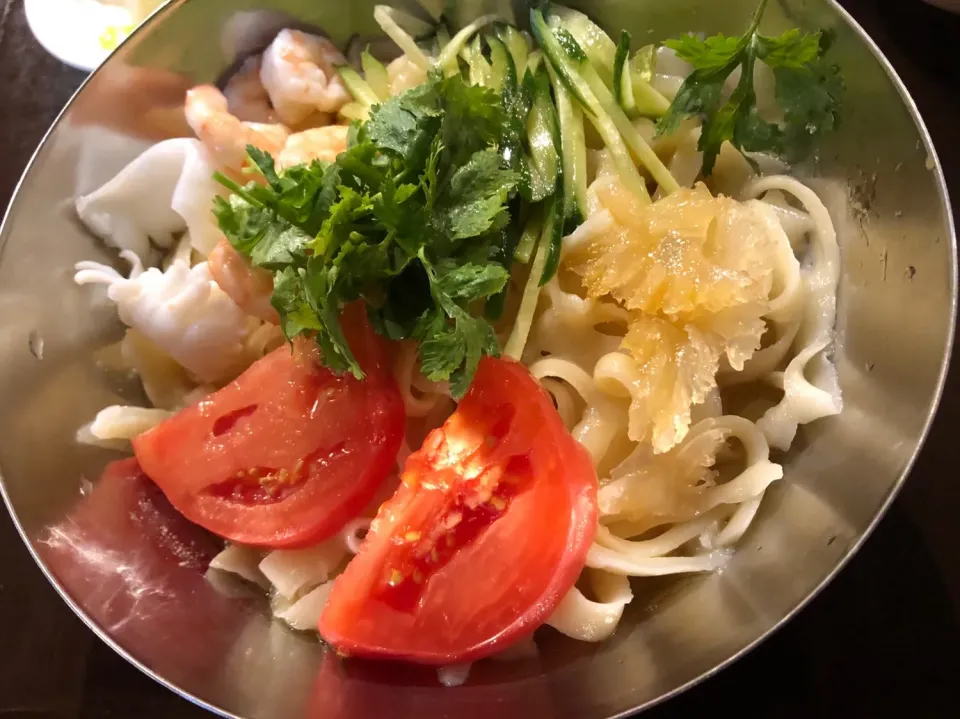 冷やし刀削麺|おっちさん