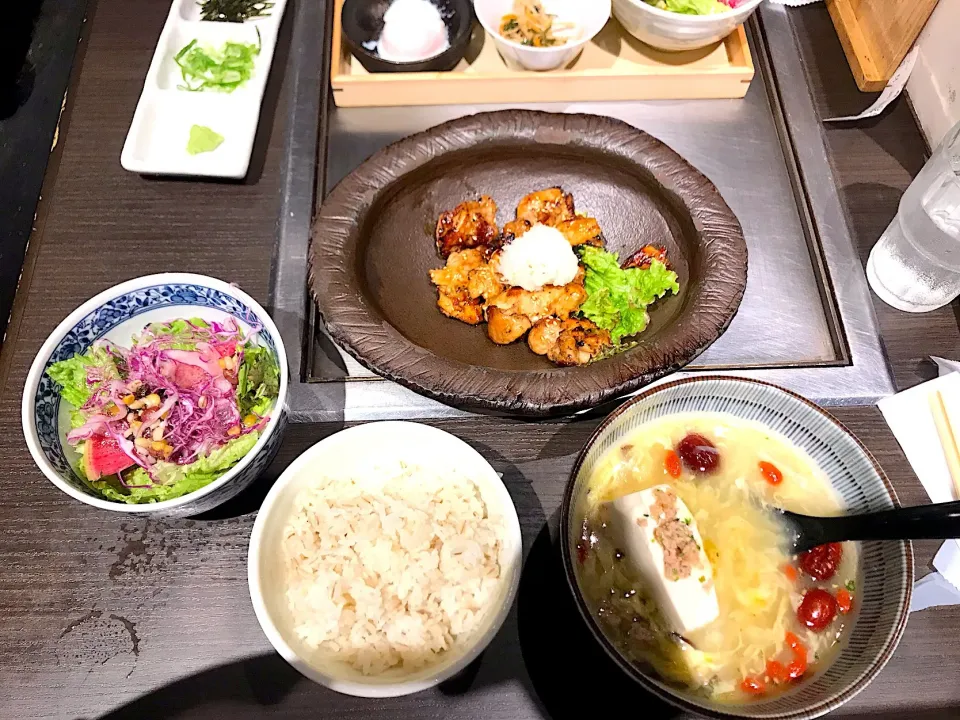 鶏照り焼きランチセット|はるかさん