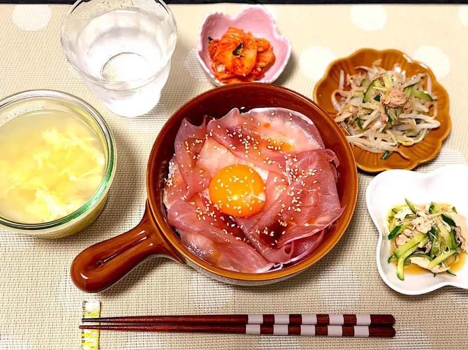 Snapdishの料理写真:生ハム丼|yuyuさん