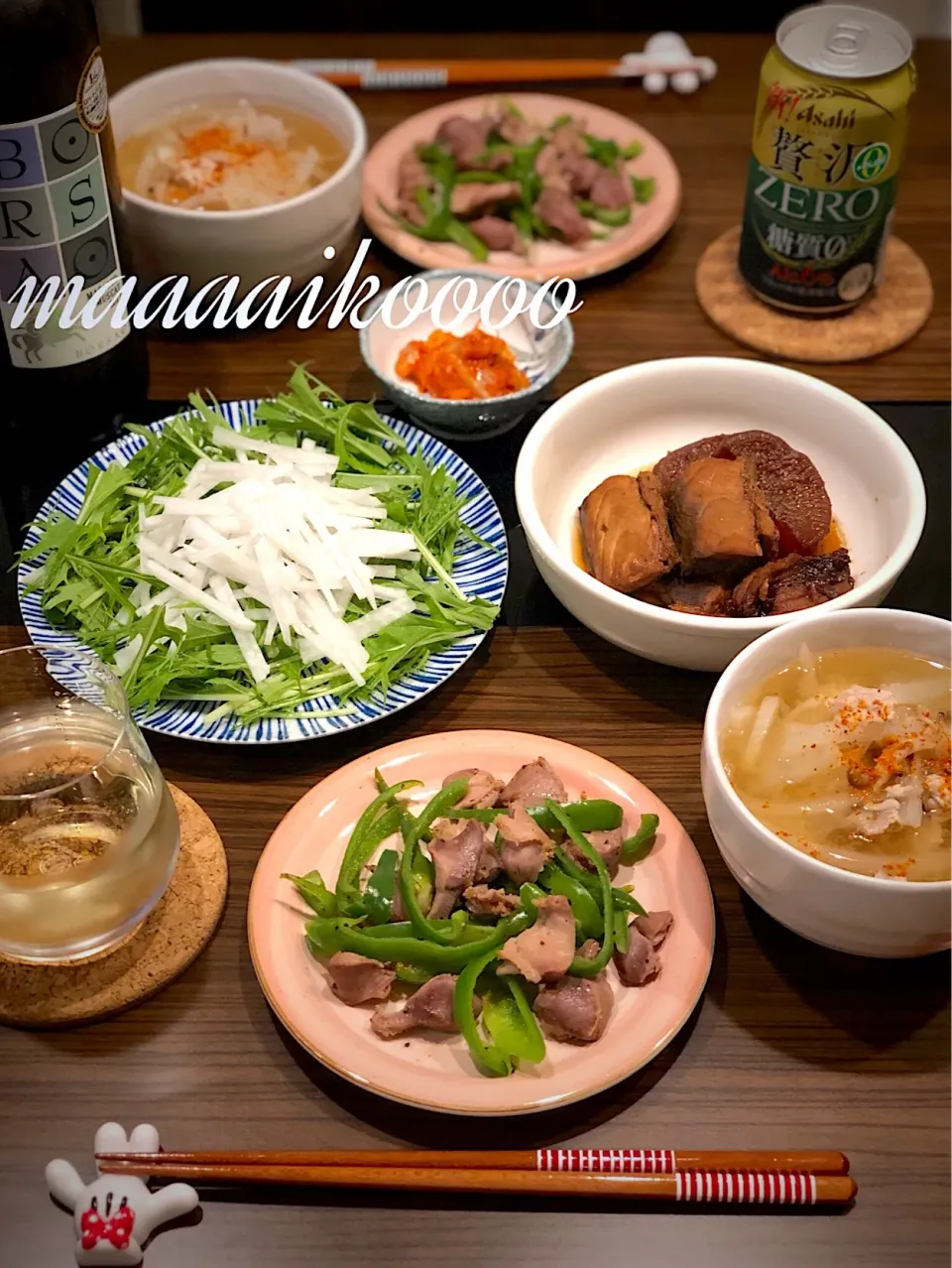 Snapdishの料理写真:休日おつまみ晩ご飯🍻🍷|マイコさん