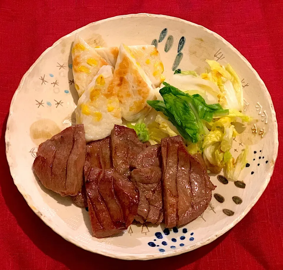 仙台土産で牛タン定食|☆アスカ☆さん