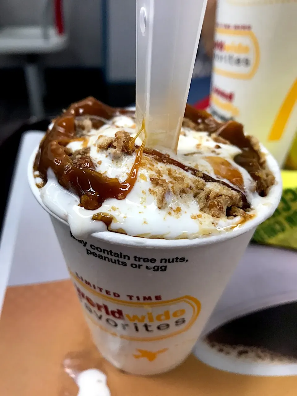 Snapdishの料理写真:Netherlands Stroopwafel McFlurry|Christian J. Torres Cañarteさん