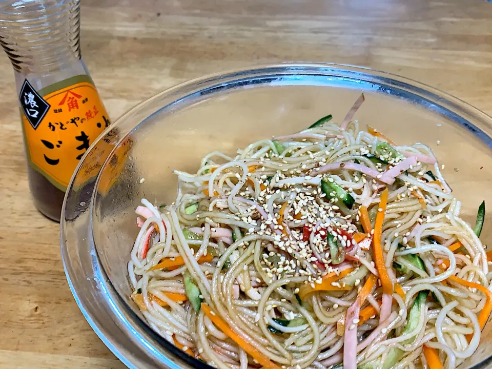 春雨サラダ🥗当選した濃口かどやの純正ごま油を使って|Yumminさん