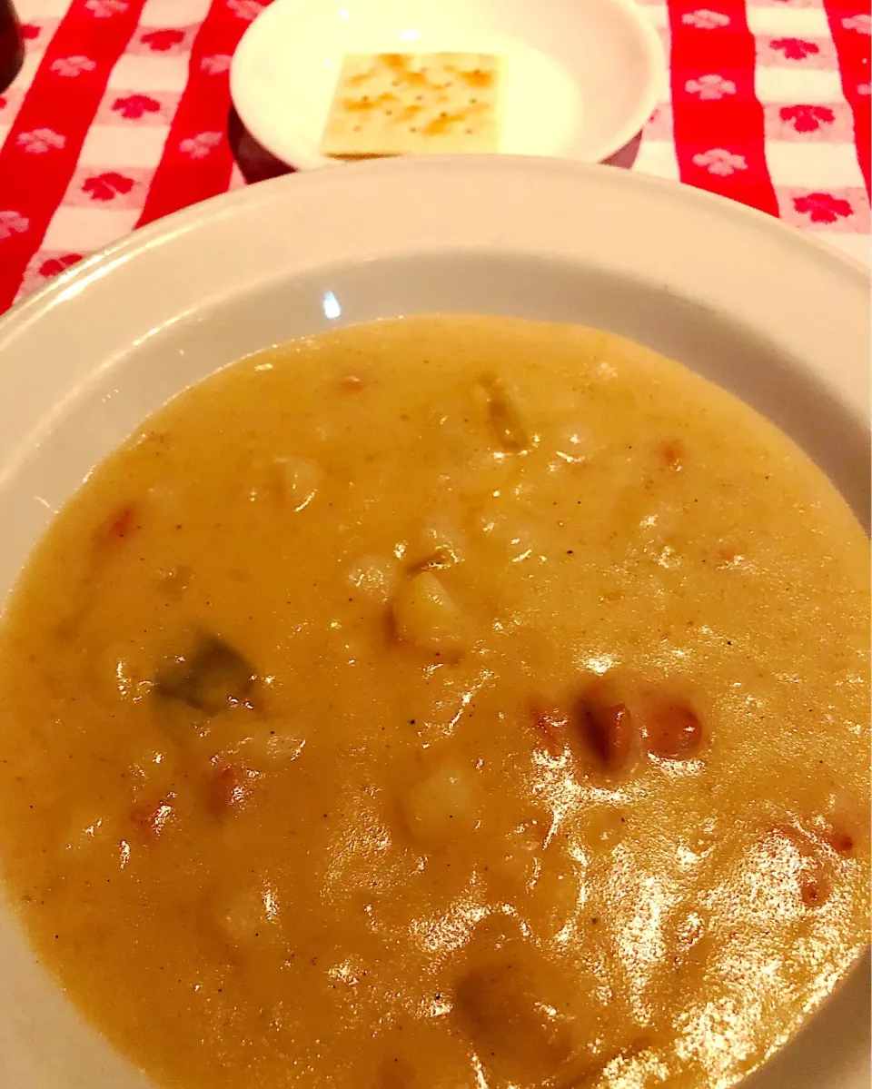 clam chowder|hideさん