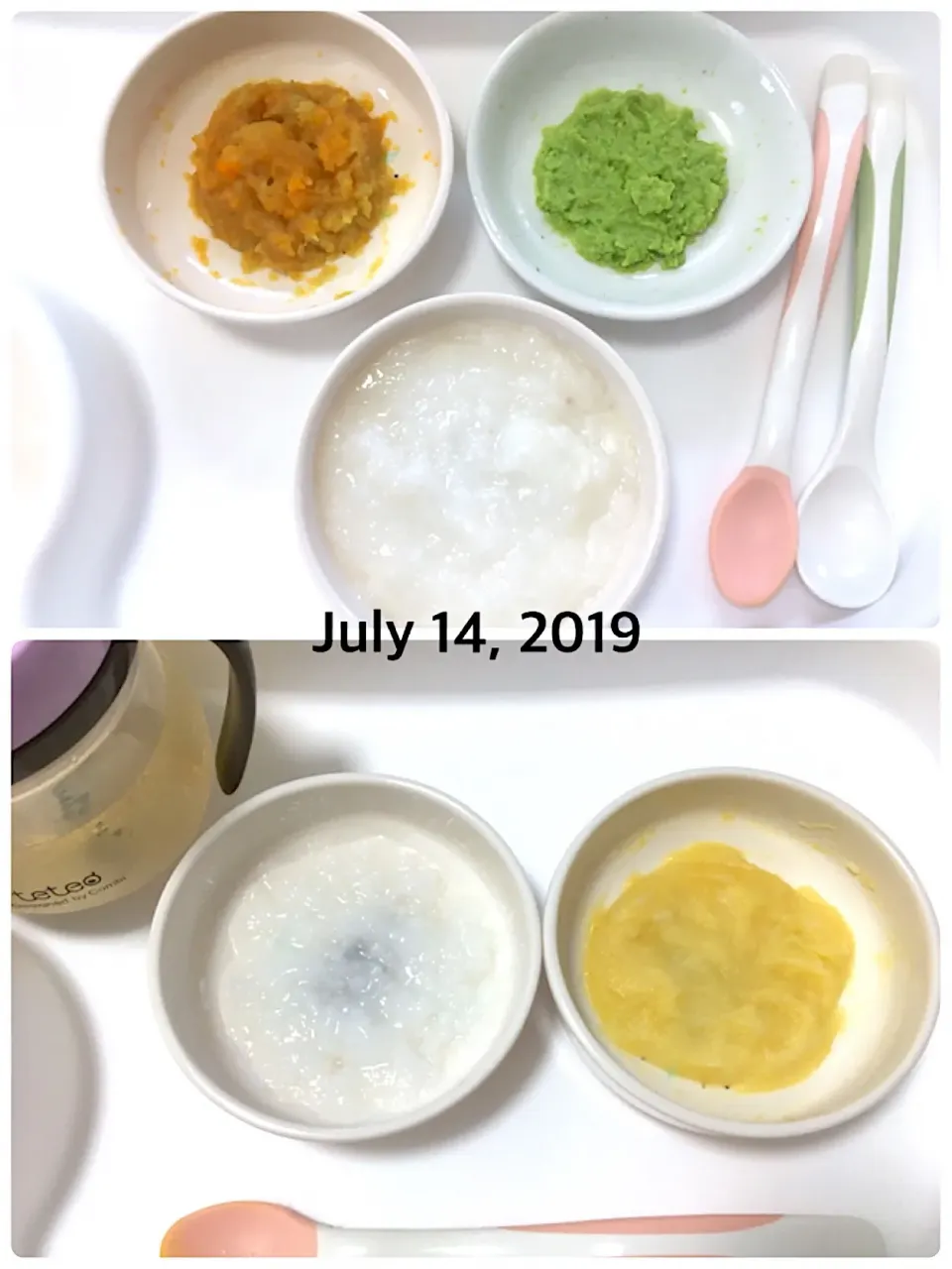 〜本日の離乳食〜2019.7.14|yuuさん