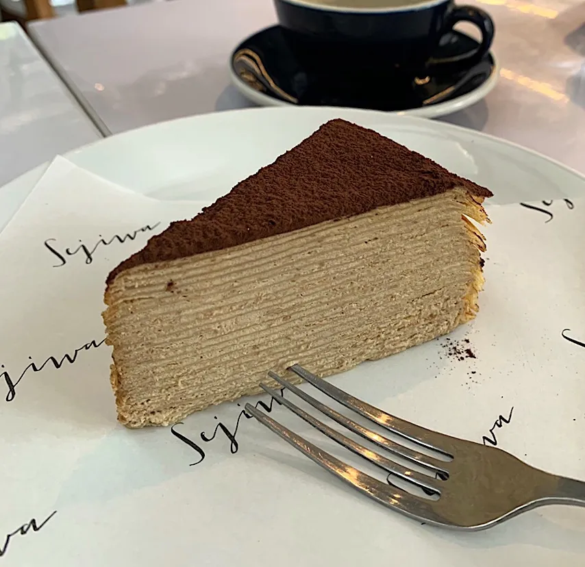 Mocha layer cake|Bubuさん