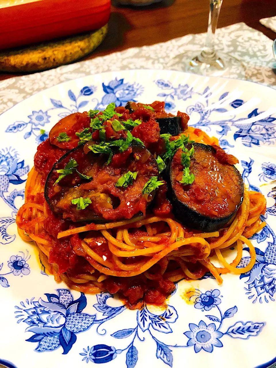 Chef 中川浩行さんの料理 基本のトマトソース🍅からの〜茄子とベーコンのパスタ🍝|Norikoさん