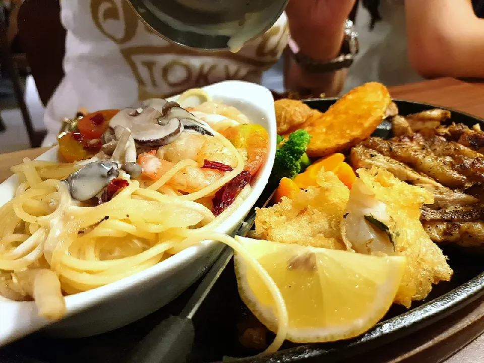 seafood pasta|Mun Jimmyさん