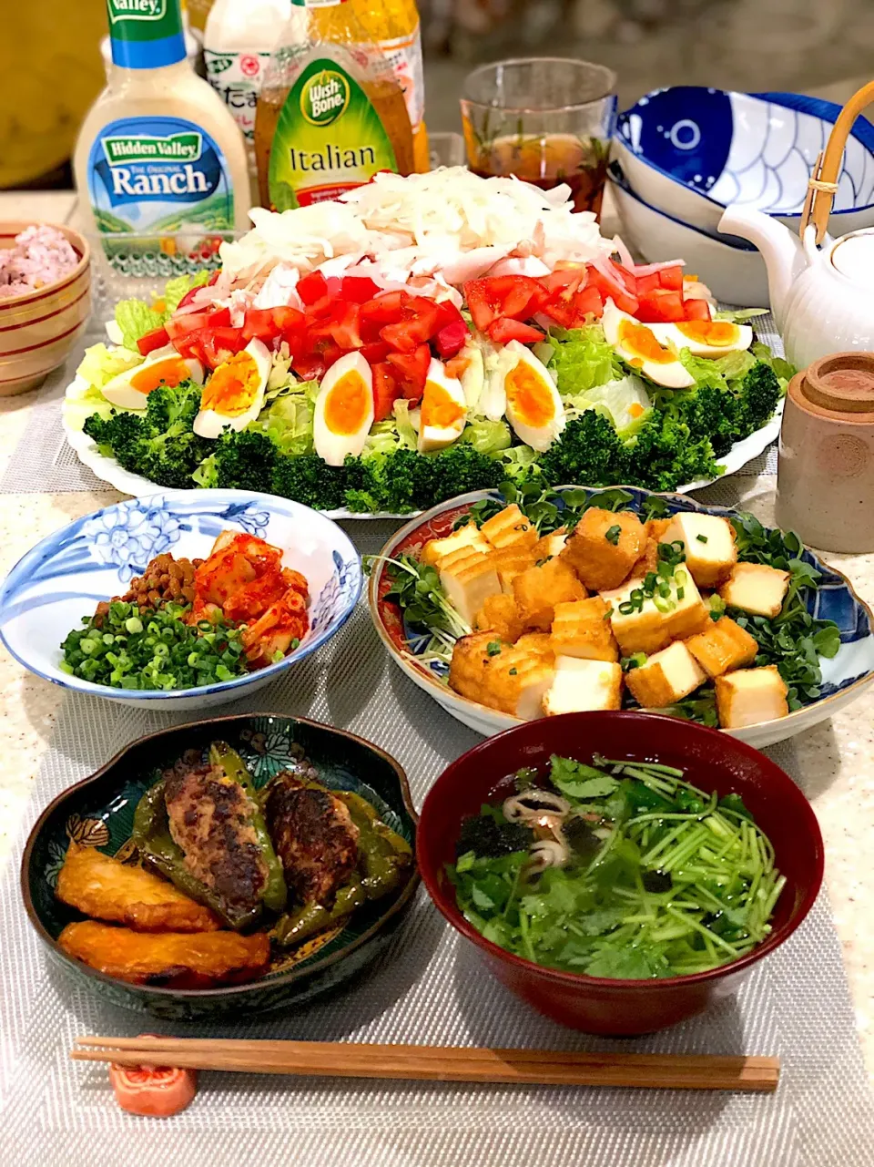 筋肉モリモリ💪サラダ🥗
厚揚げサラダ🥗|Mayumiさん