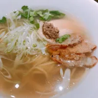 アサリと鶏だしの塩ラーメン|さとしさん