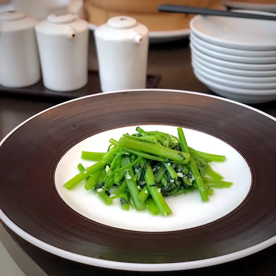 空芯菜の炒め物、メジャーな味は外さない|ひろゆきさん