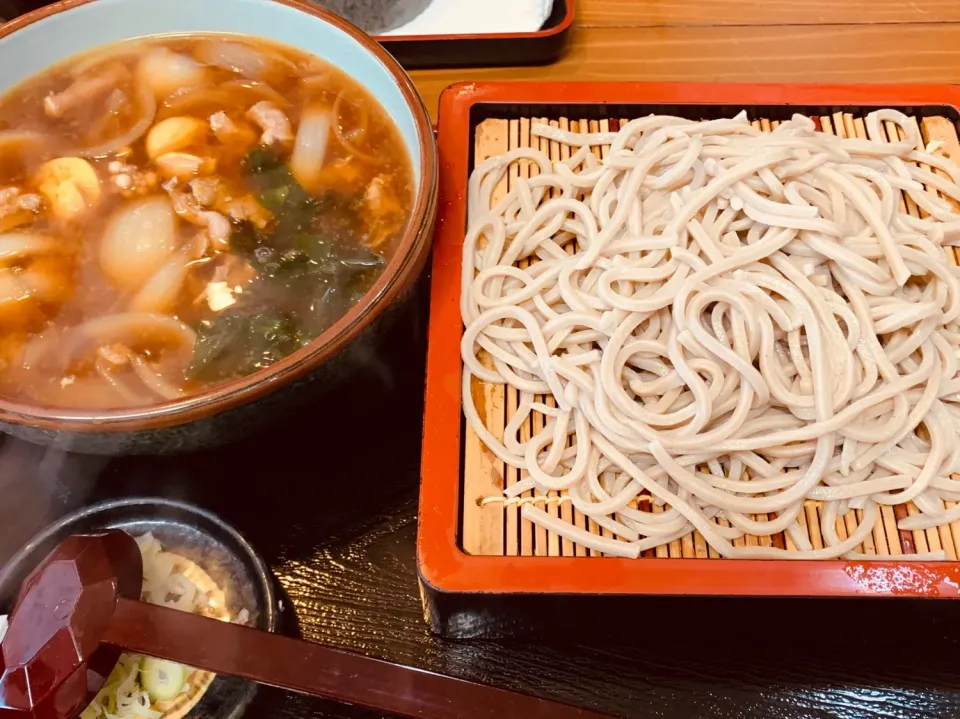 鶏もつそばセイロ 田舎蕎麦|すずきさん