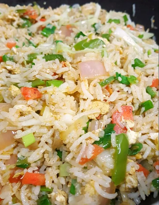 Snapdishの料理写真:spiced Egg Rice|hinaさん