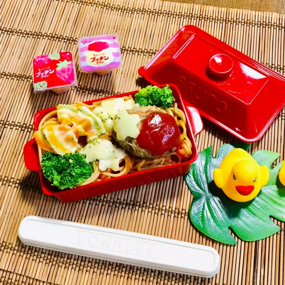 ご飯を炊き忘れた日に☆『ナポリタン』弁当|nailsbayさん